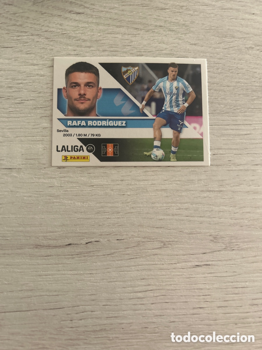Cromos de f&uacute;tbol: Rafa Rodr&iacute;guez 13A 13 A M&aacute;laga Liga Este 2026/27 26-27 Panini