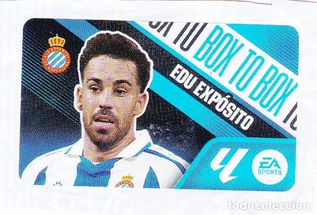 Cromos de f&uacute;tbol: ESTE 2026-27 - CROMOS CHICLE - BOX TO BOX - EDU EXP&Oacute;SITO DEL ESPANYOL - SIN PEGAR - (A-16)