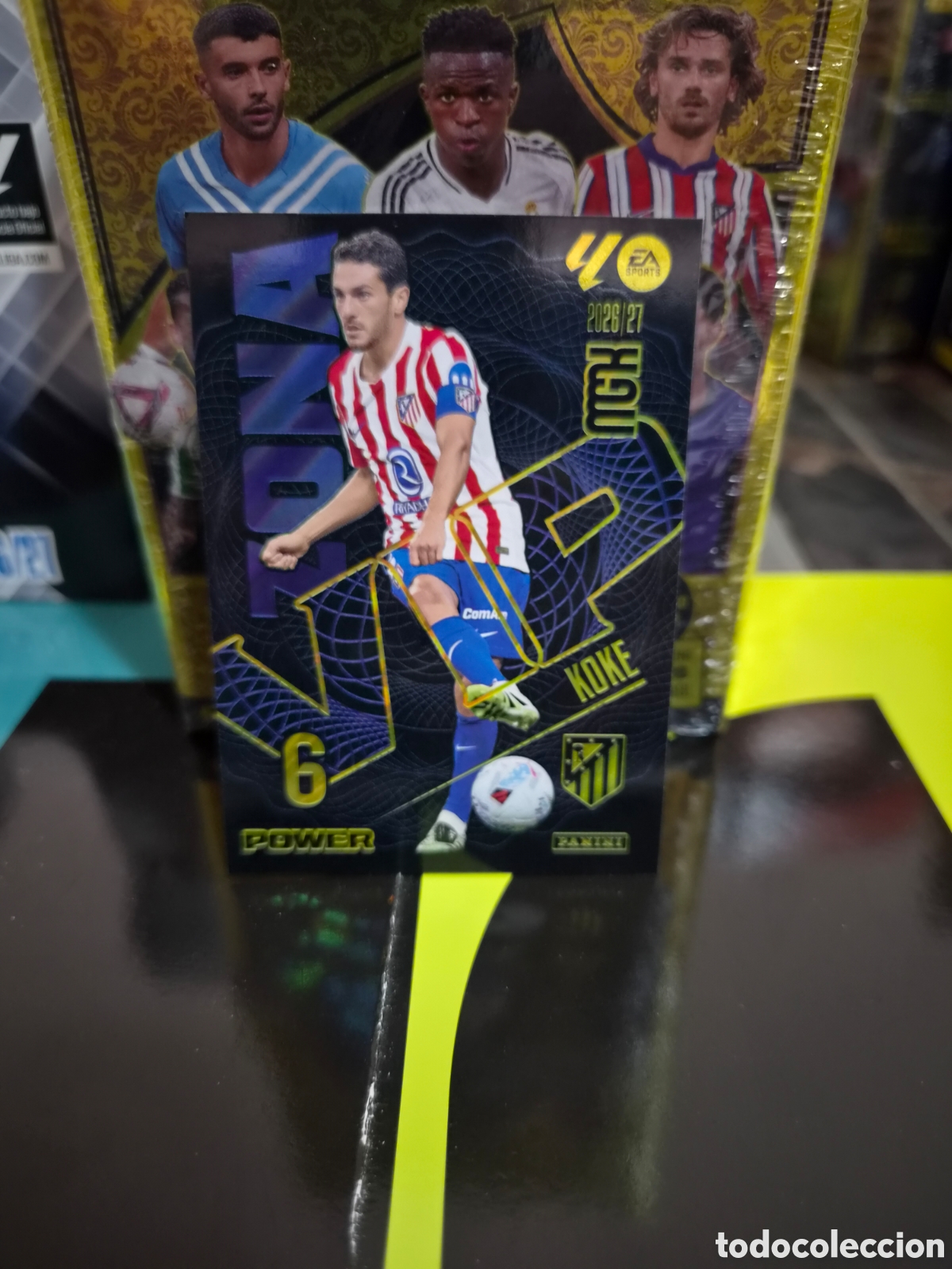 Cromos de f&uacute;tbol: N&deg;P400 Zona Vip Power Koke Megacracks 26/27