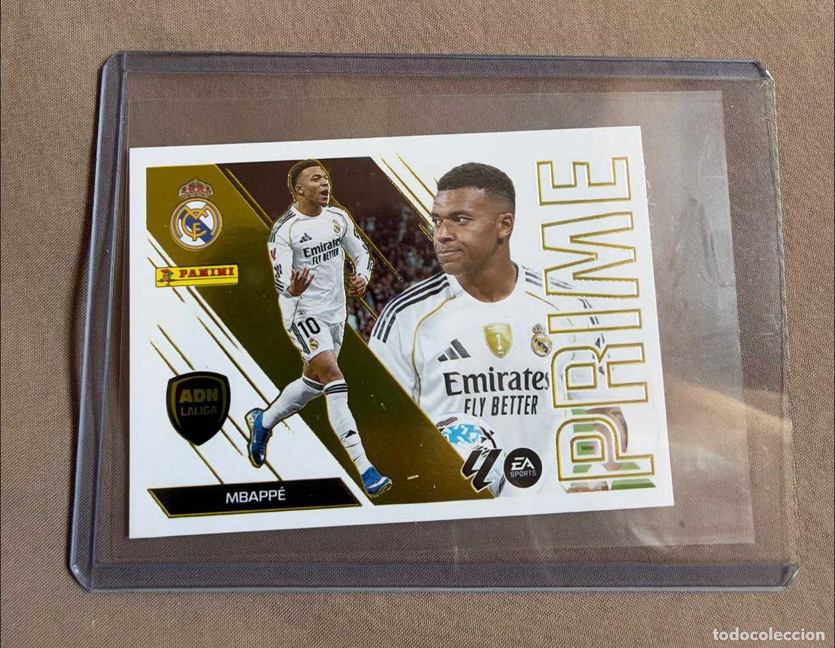 Cromos de f&uacute;tbol: Cromo Mbapp&eacute; ADN PRIME La Liga Este 2026/2027 Panini