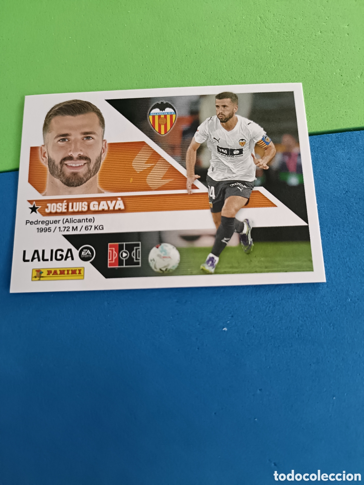 Cromos de f&uacute;tbol: Panini cromos stickers Liga este 2026 2027 26 27 - Valencia 9 Gaya