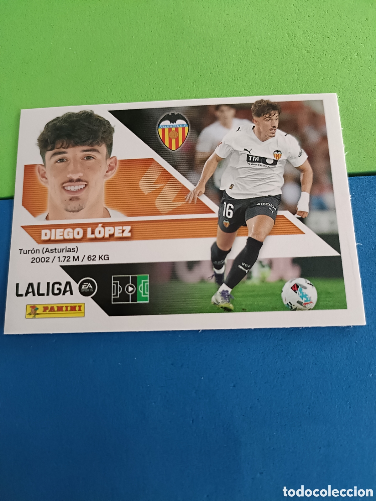 Cromos de f&uacute;tbol: Panini cromos stickers Liga este 2026 2027 26 27 - Valencia 18 Diego Lopez