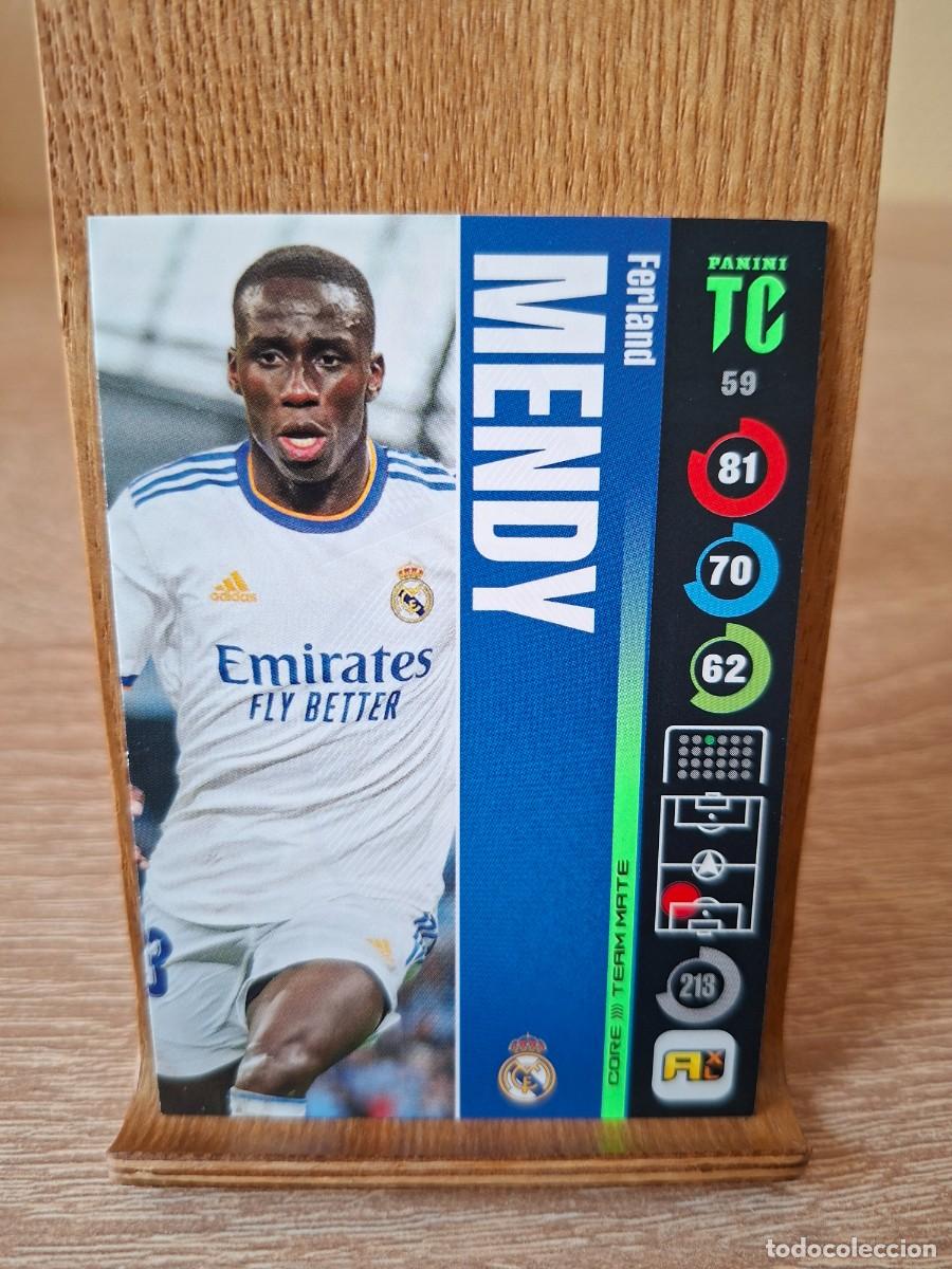Cromos de f&uacute;tbol: Ferland Mendy #59 Real Madrid Top Class 2022 Adrenalyn XL Team Mate
