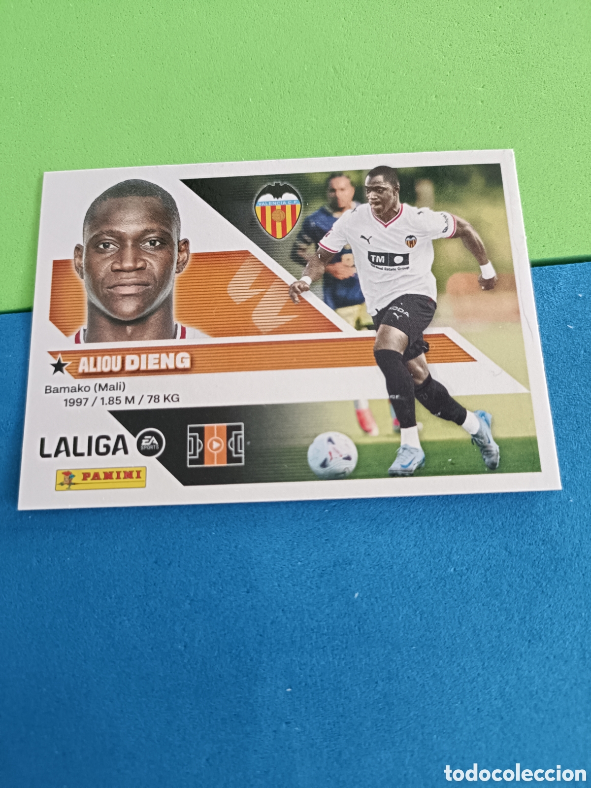 Cromos de f&uacute;tbol: Panini cromos stickers Liga este 2026 2027 26 27 - COLOCA Valencia 16BIS Dieng