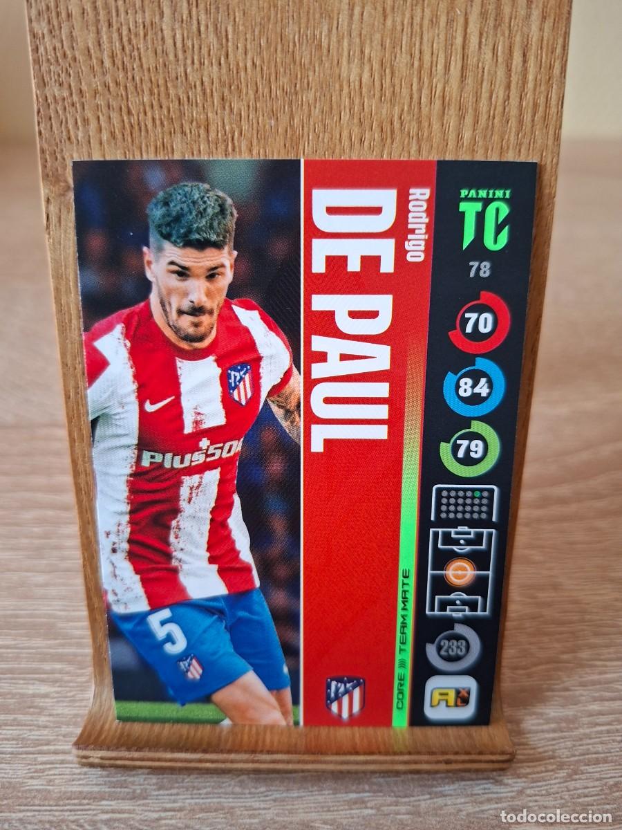 Cromos de f&uacute;tbol: Rodrigo De Paul #78 Atl&eacute;tico de Madrid Top Class 2022 Adrenalyn XL Team Mate