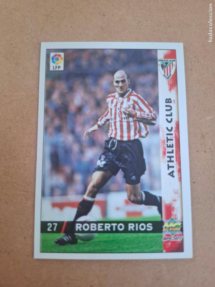 Cromos de f&uacute;tbol: MUNDICROMO 98 99 1998 1999 - 27 ROBERTO R&Iacute;OS - ATHLETIC CLUB