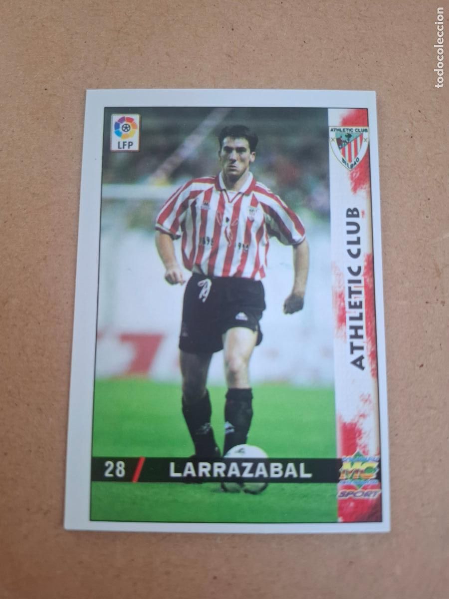 Cromos de f&uacute;tbol: MUNDICROMO 98 99 1998 1999 - 28 LARRAZABAL - ATHLETIC CLUB