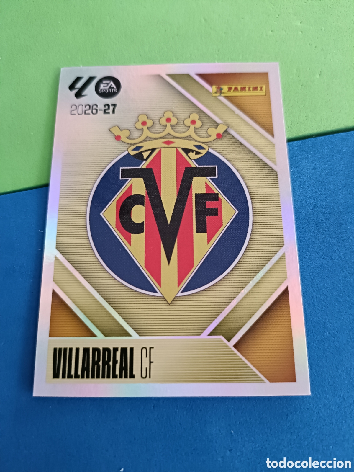 Cartes &agrave; collectionner de Football: Panini cromos stickers Liga este 2026 2027 26 27 - Villarreal 1 Villarreal
