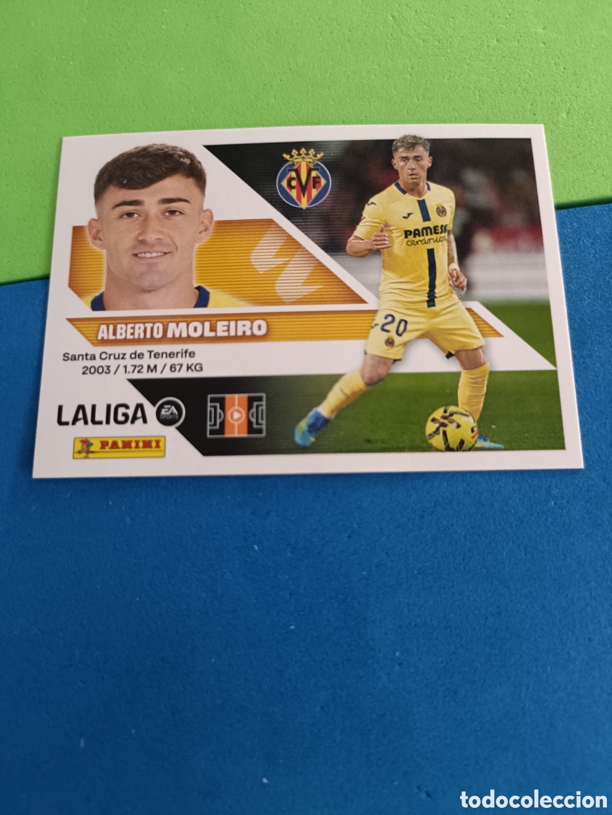 Cromos de f&uacute;tbol: Panini cromos stickers Liga este 2026 2027 26 27 - Villarreal 14 Moleiro