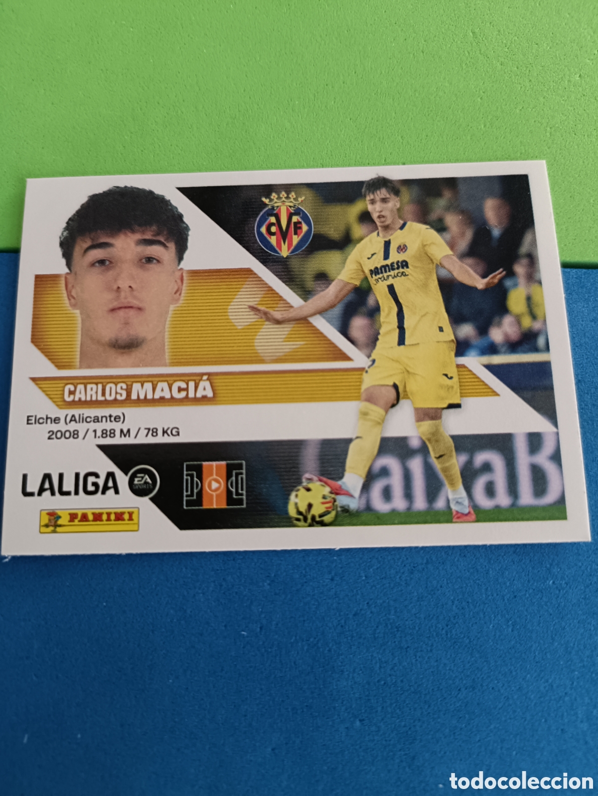 Cromos de f&uacute;tbol: Panini cromos stickers Liga este 2026 2027 26 27 - Villarreal 13 Macia