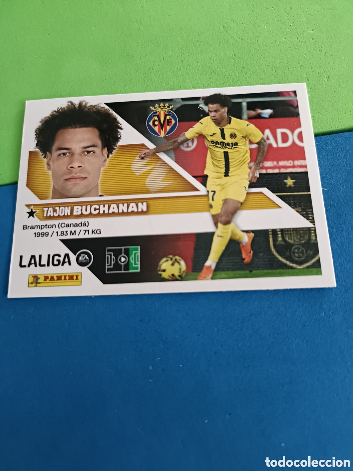 Cromos de f&uacute;tbol: Panini cromos stickers Liga este 2026 2027 26 27 - Villarreal 15 Buchanan
