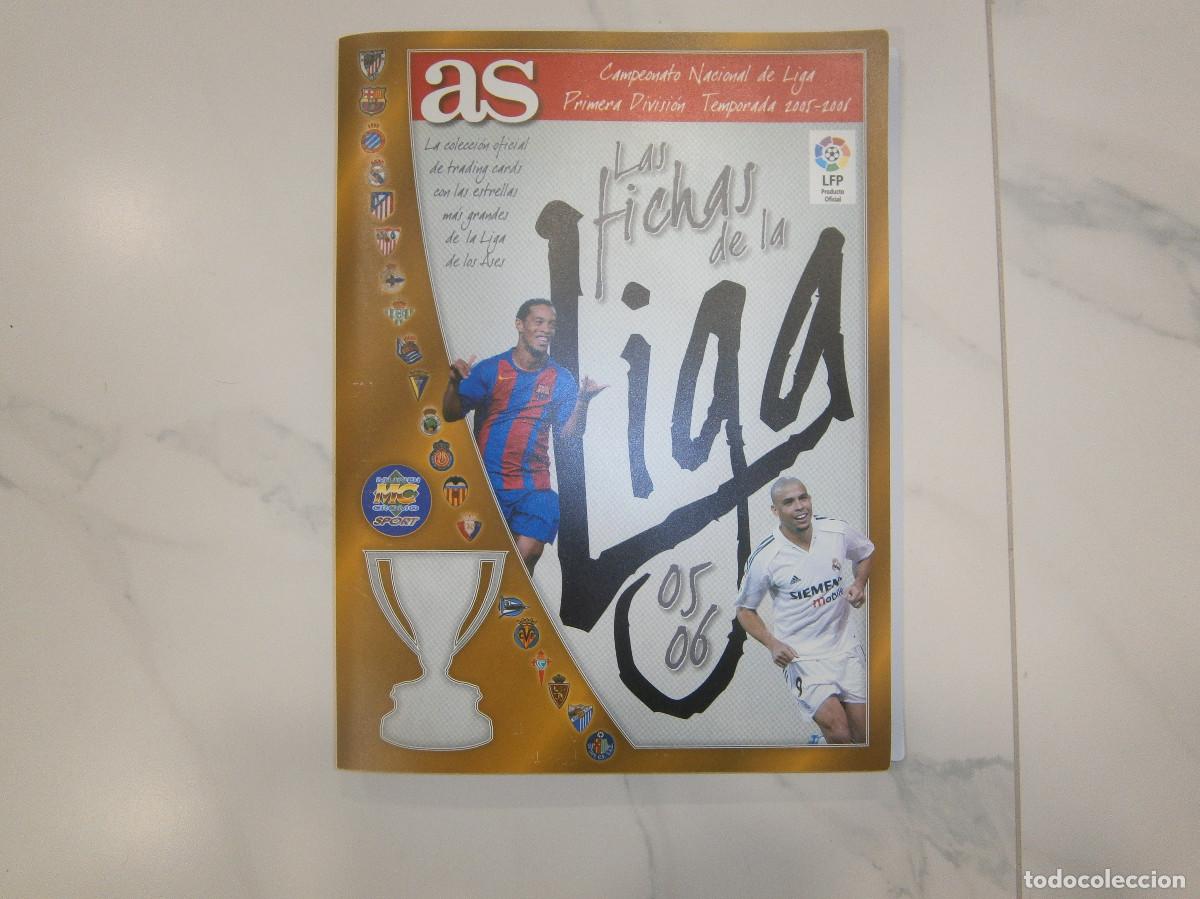 Cromos de f&uacute;tbol: DIARIO AS - LAS FICHAS DE LA LIGA 2005 2006