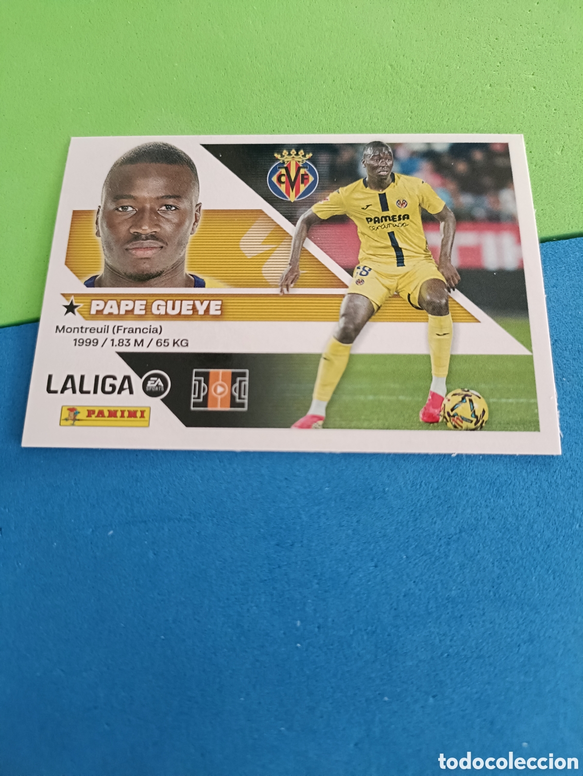 Cromos de f&uacute;tbol: Panini cromos stickers Liga este 2026 2027 26 27 - Villarreal 11 Pape Gueye