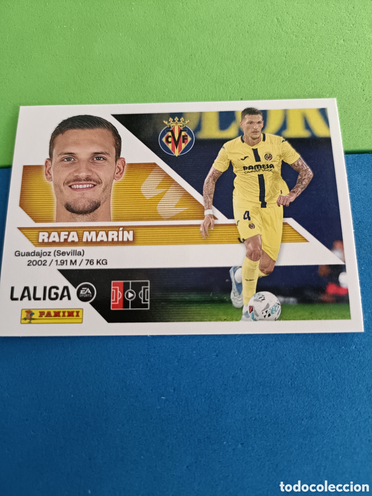 Cromos de f&uacute;tbol: Panini cromos stickers Liga este 2026 2027 26 27 - Villarreal 8B Rafa Marin