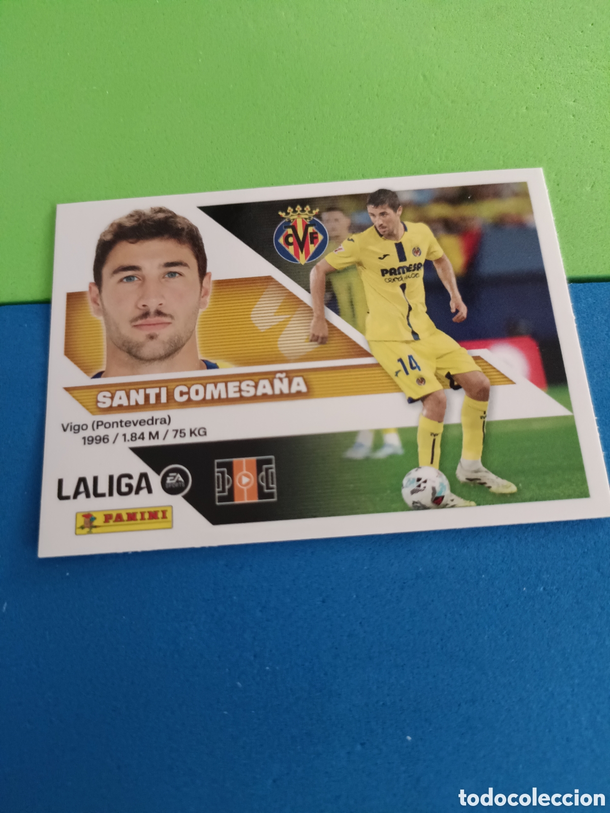 Cromos de f&uacute;tbol: Panini cromos stickers Liga este 2026 2027 26 27 - Villarreal 12 Comesa&ntilde;a