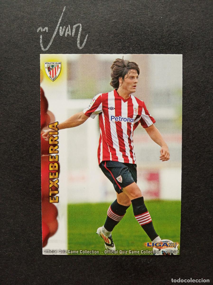 Cromos de f&uacute;tbol: 686 ULTIMA HORA UH + ETXEBERRIA ATHLETIC ⚽ MUNDICROMO &reg; 2012 2013 FICHAS LIGA FUTBOL QUIZ GAME 12 13