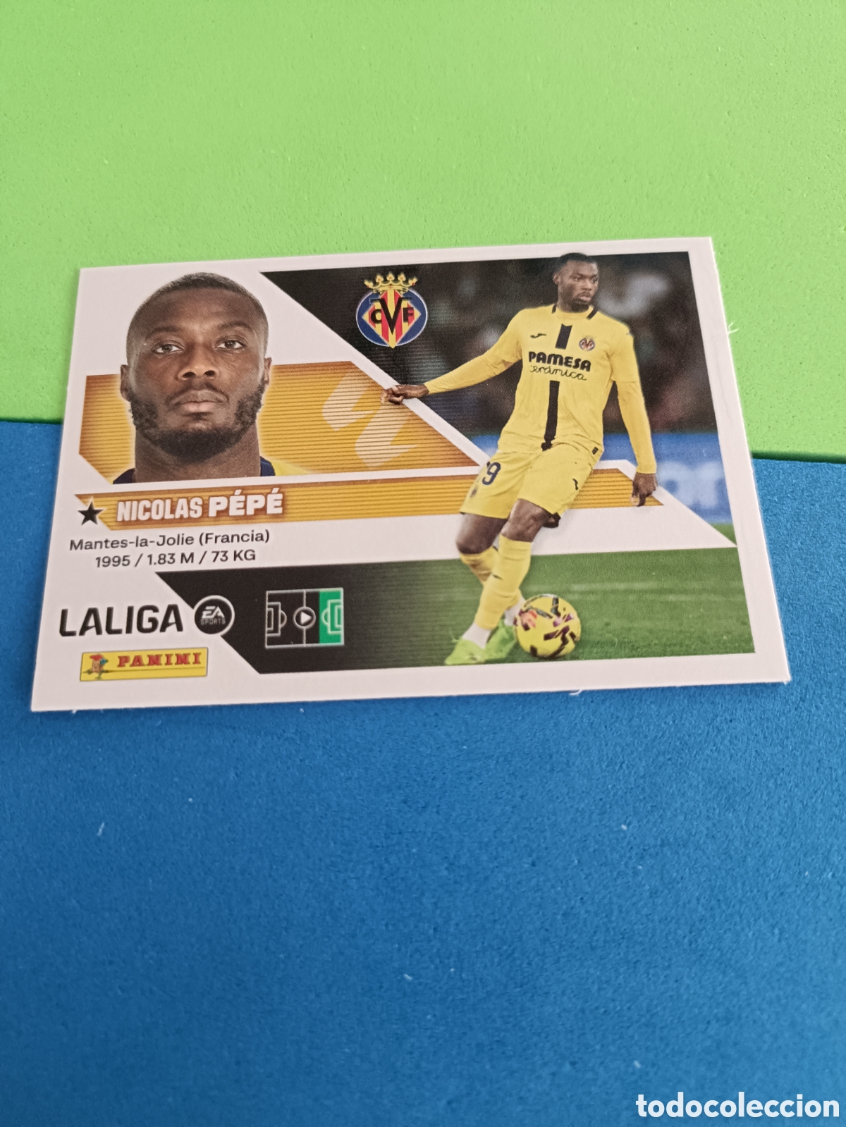 Cromos de f&uacute;tbol: Panini cromos stickers Liga este 2026 2027 26 27 - Villarreal 18 Pepe
