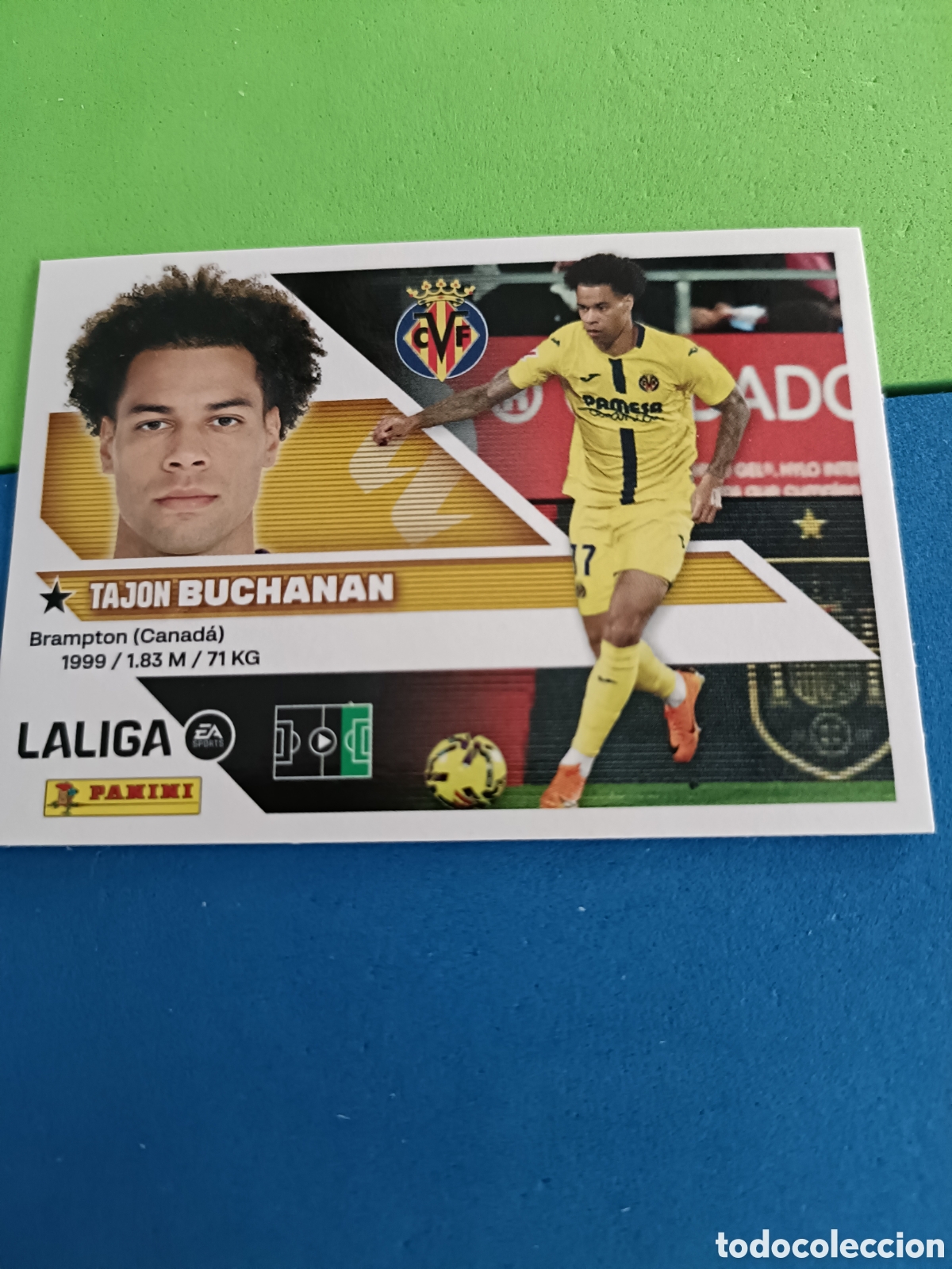 Cromos de f&uacute;tbol: Panini cromos stickers Liga este 2026 2027 26 27 - Villarreal 15 Buchanan