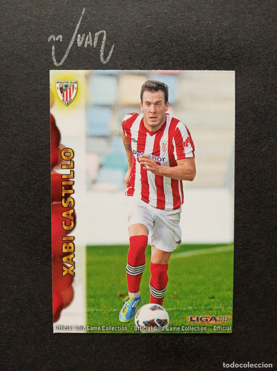 Cromos de f&uacute;tbol: 687 ULTIMA HORA UH + XAVI CASTILLO ATHLETIC ⚽ MUNDICROMO &reg; 2012 2013 FICHAS LIGA QUIZ GAME 12 13