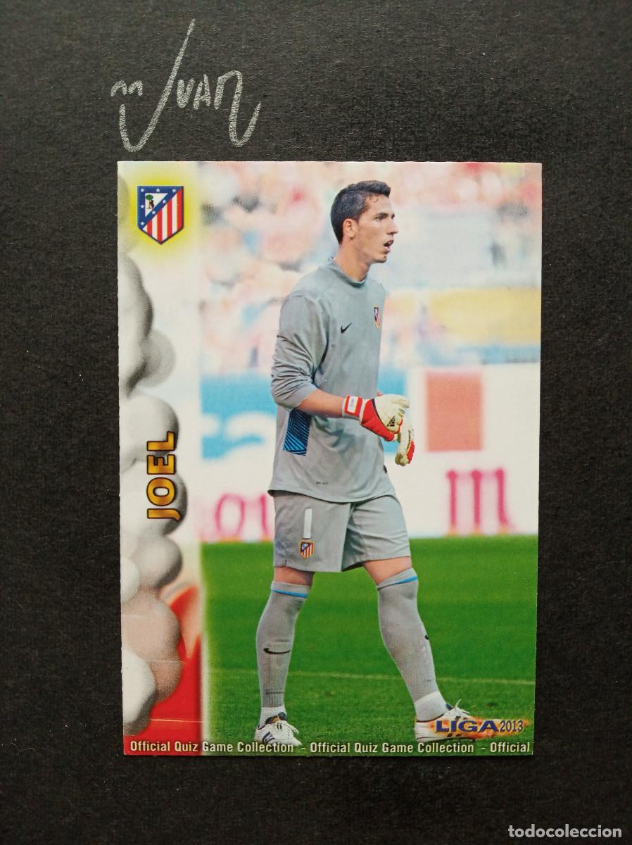 Cromos de f&uacute;tbol: 674 ULTIMA HORA UH JOEL ATLETICO MADRID ⚽ MUNDICROMO &reg; 2012 2013 FICHAS LIGA FUTBOL QUIZ GAME 12 13