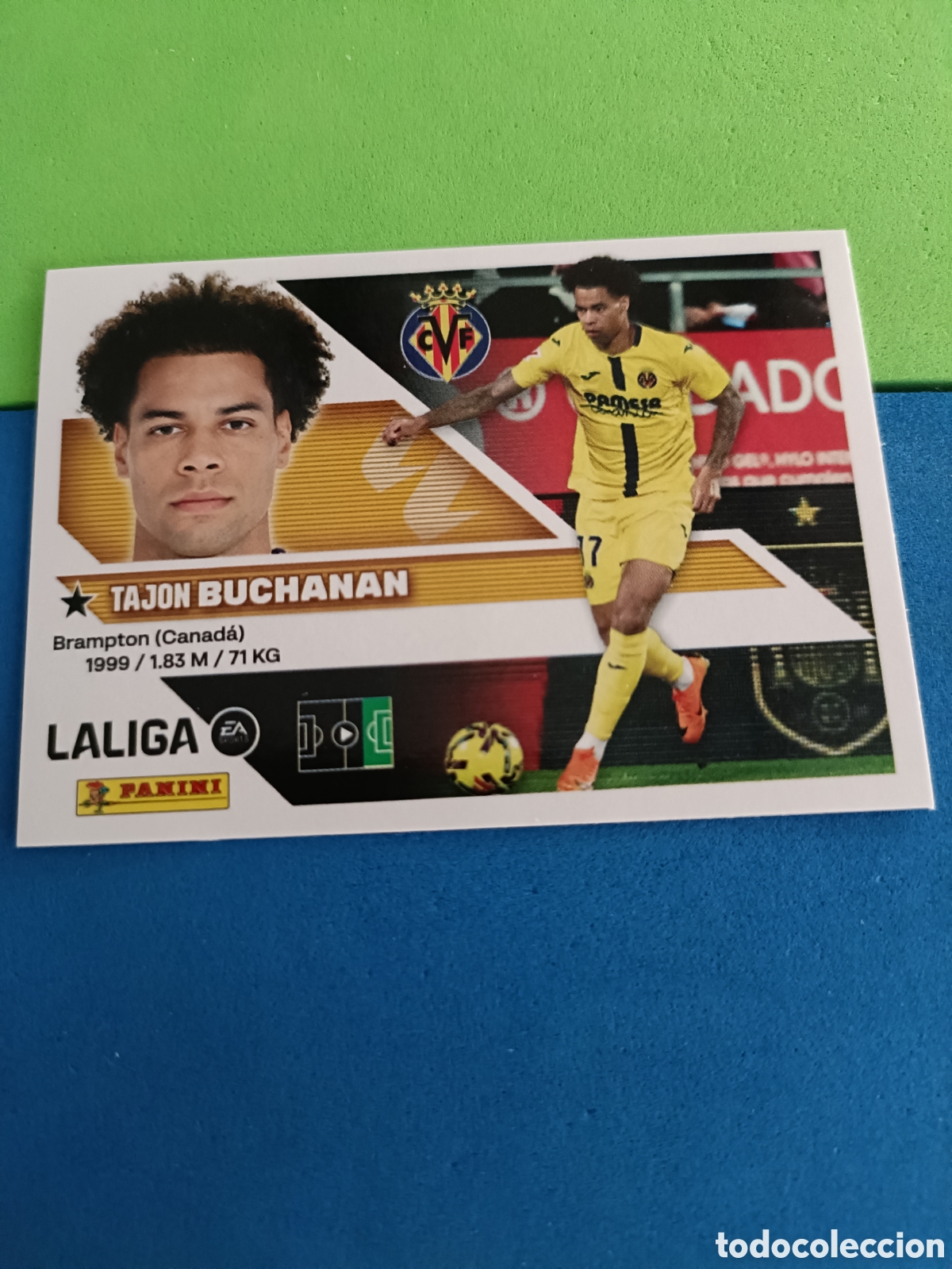 Cromos de f&uacute;tbol: Panini cromos stickers Liga este 2026 2027 26 27 - Villarreal 15 Buchanan