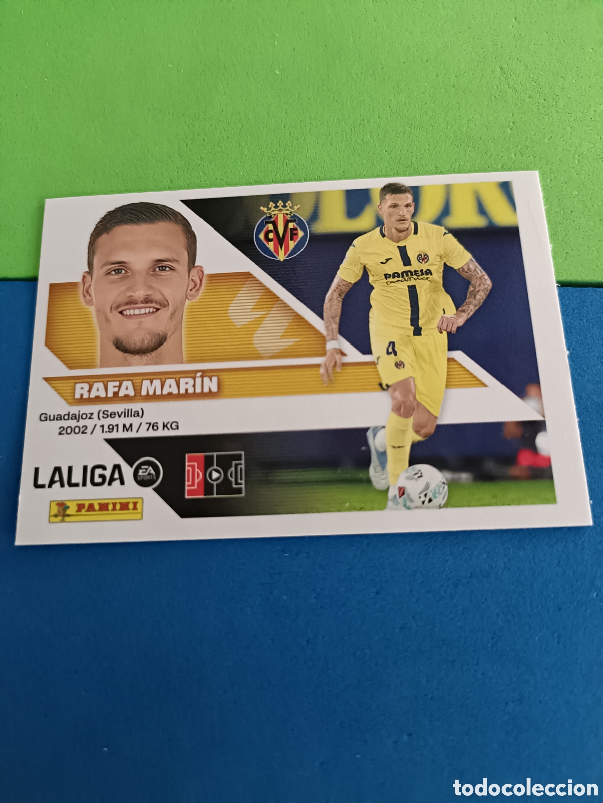 Cromos de f&uacute;tbol: Panini cromos stickers Liga este 2026 2027 26 27 - Villarreal 8B Rafa Marin
