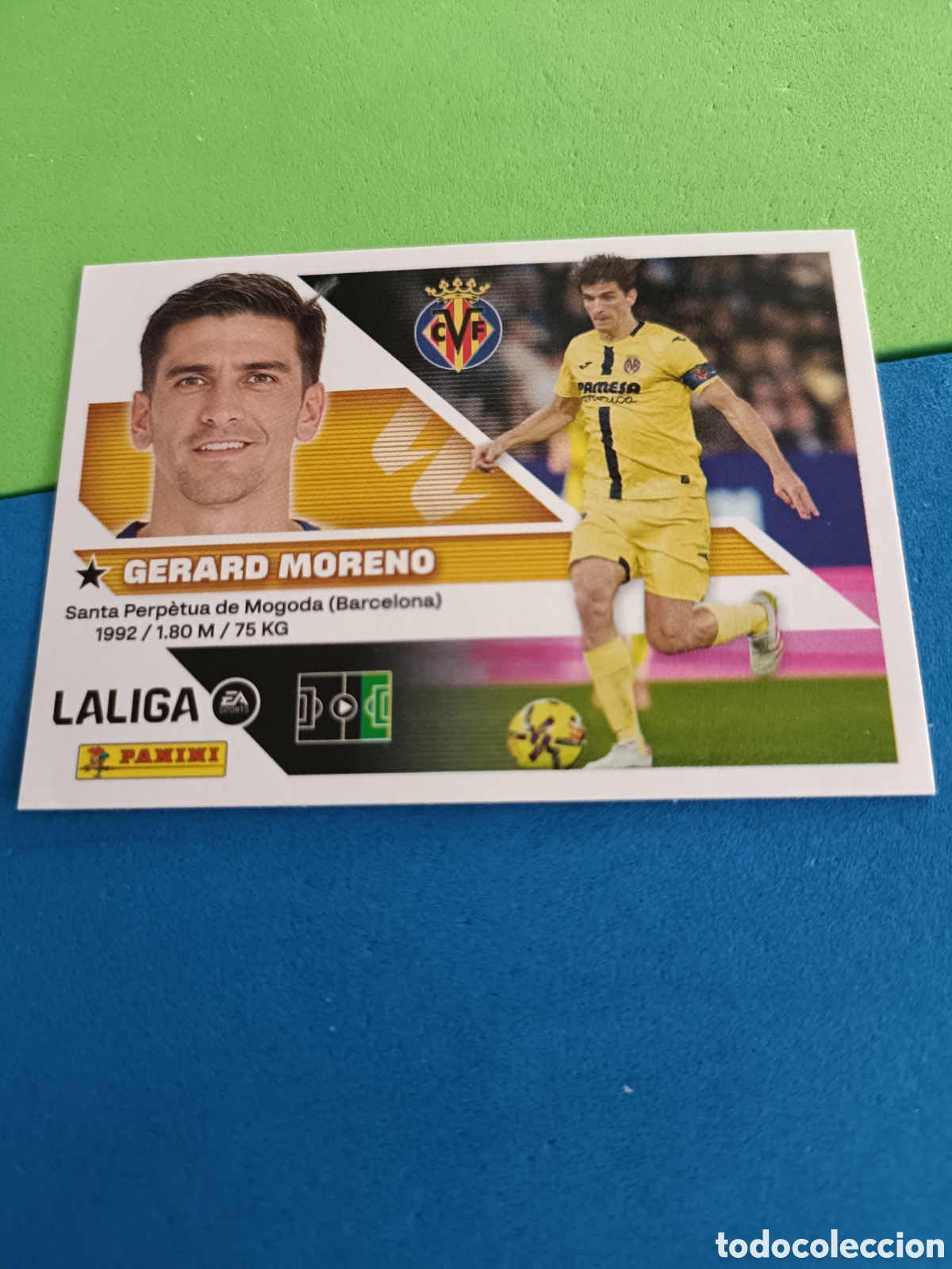 Cromos de f&uacute;tbol: Panini cromos stickers Liga este 2026 2027 26 27 - Villarreal 20 Gerard Moreno