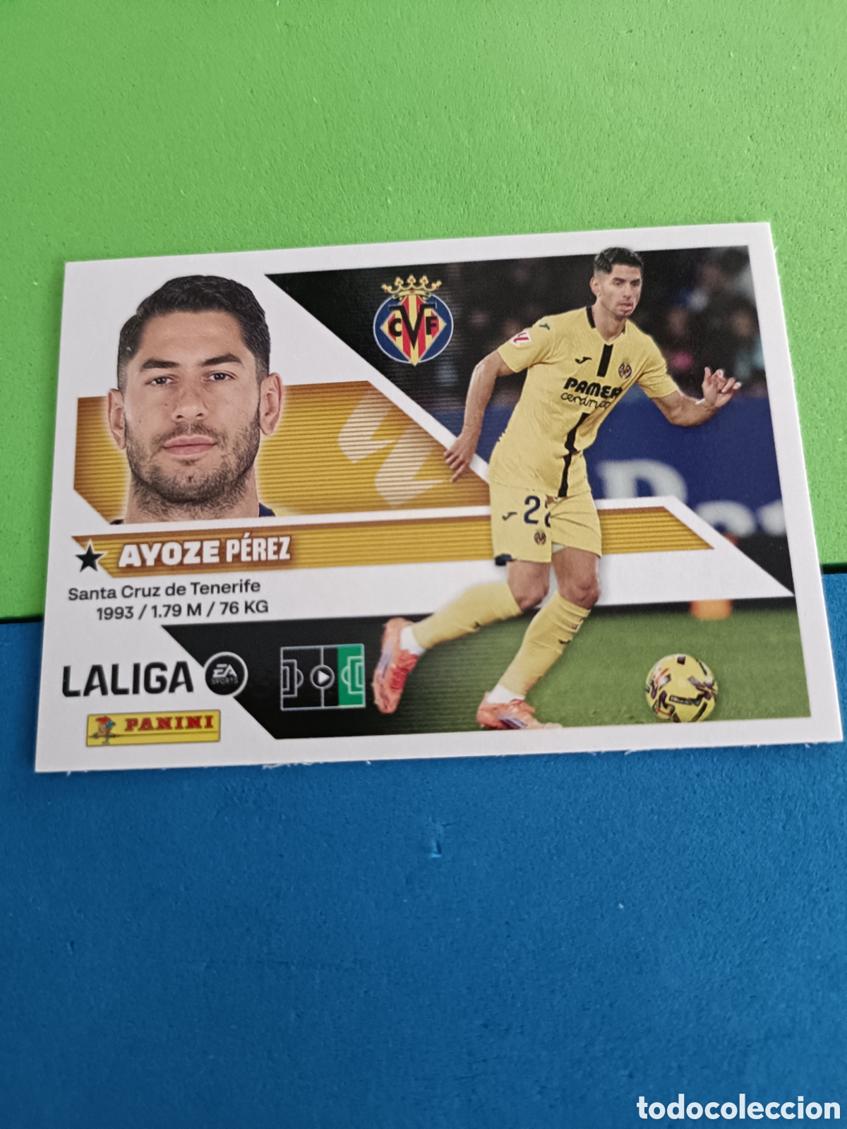 Cromos de f&uacute;tbol: Panini cromos stickers Liga este 2026 2027 26 27 - Villarreal 17 Ayoze