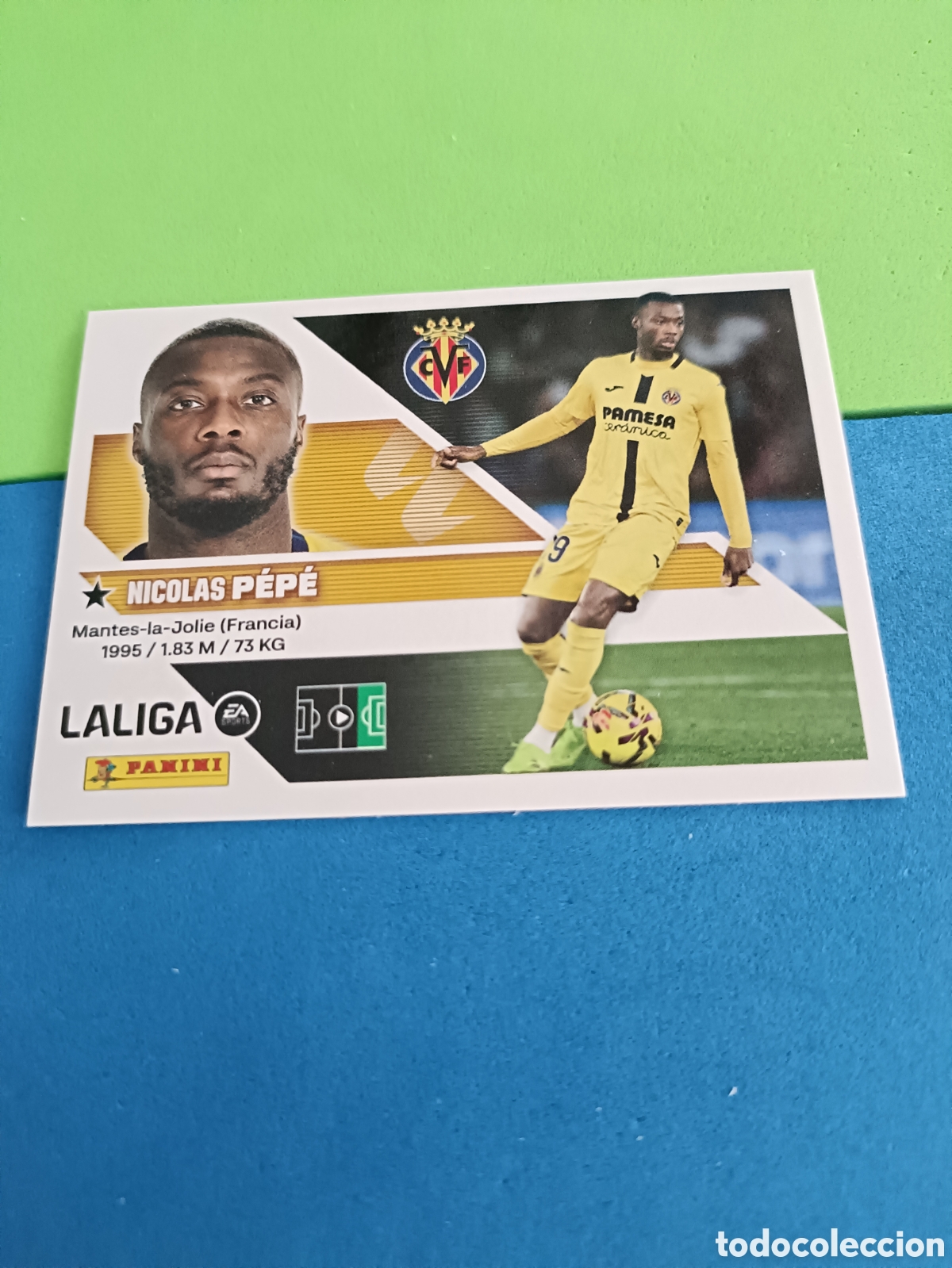 Cromos de f&uacute;tbol: Panini cromos stickers Liga este 2026 2027 26 27 - Villarreal 18 Pepe