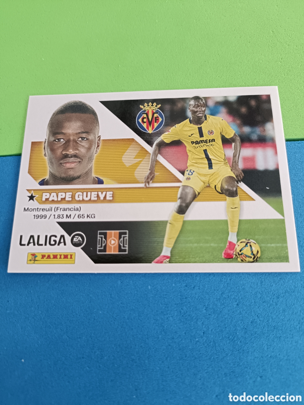 Cromos de f&uacute;tbol: Panini cromos stickers Liga este 2026 2027 26 27 - Villarreal 11 Pape Gueye