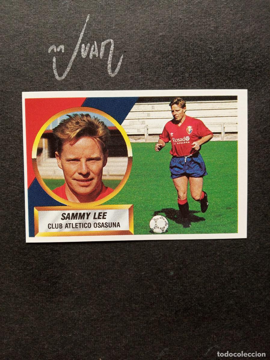 Cromos de f&uacute;tbol: N&ordm; 15 # SAMMY LEE OSASUNA LIVERPOOL ⚽ EDICIONES ESTE &reg; 1988 1989 LIGA FUTBOL 88 89 SIN PEGAR