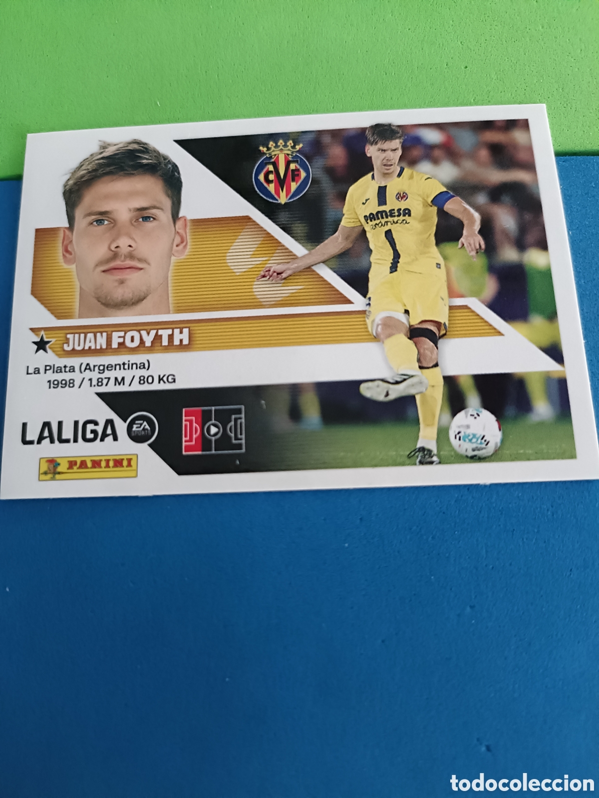 Cromos de f&uacute;tbol: Panini cromos stickers Liga este 2026 2027 26 27 - Villarreal 7A Foyth
