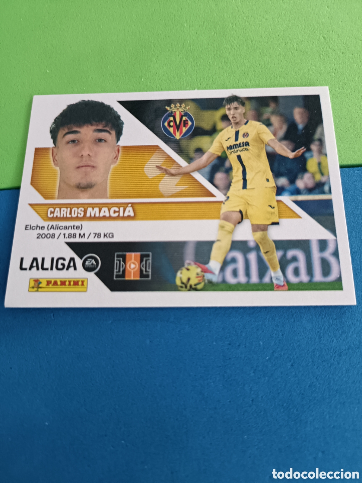 Cromos de f&uacute;tbol: Panini cromos stickers Liga este 2026 2027 26 27 - Villarreal 13 Macia