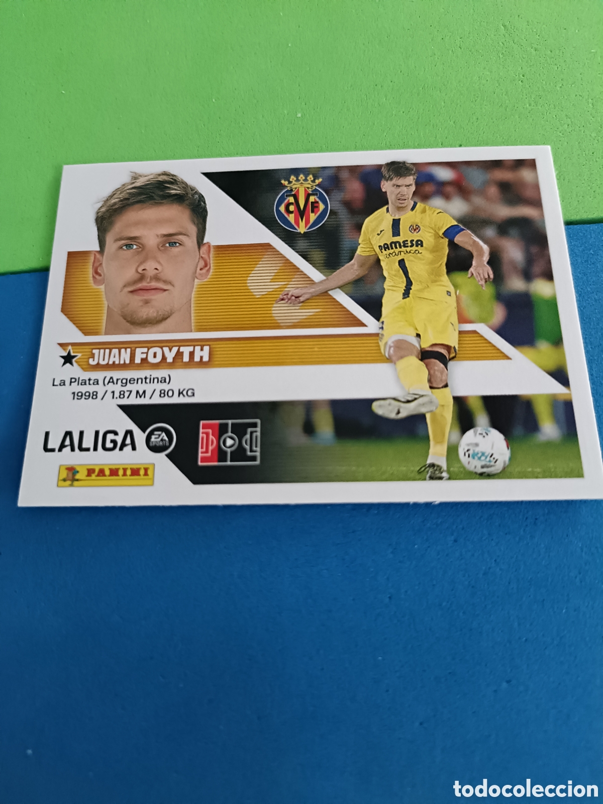 Cromos de f&uacute;tbol: Panini cromos stickers Liga este 2026 2027 26 27 - Villarreal 7A Foyth
