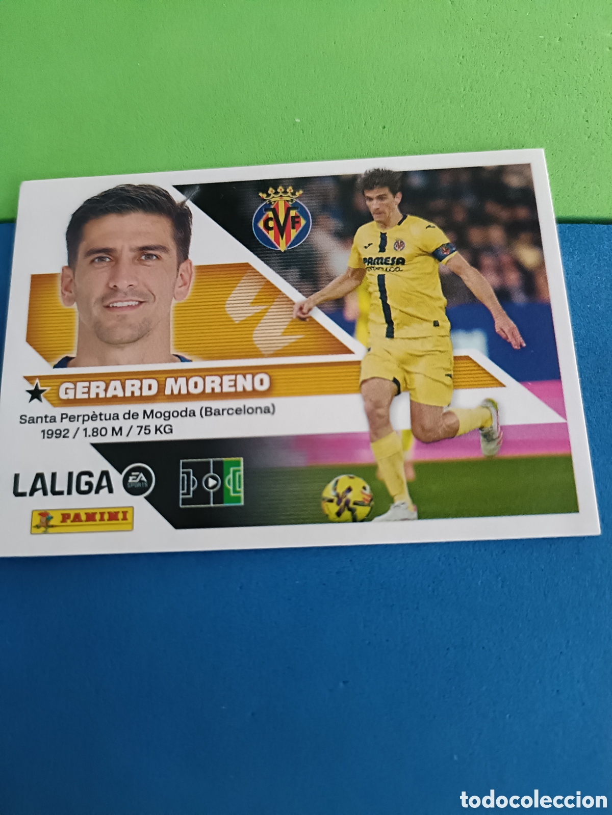 Cromos de f&uacute;tbol: Panini cromos stickers Liga este 2026 2027 26 27 - Villarreal 20 Gerard Moreno