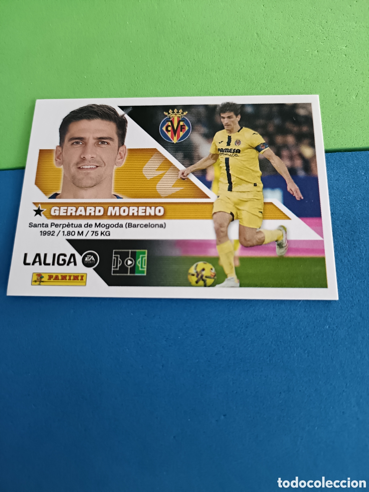 Cromos de f&uacute;tbol: Panini cromos stickers Liga este 2026 2027 26 27 - Villarreal 20 Gerard Moreno