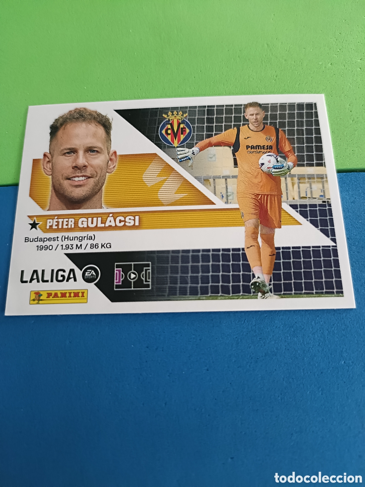 Cromos de f&uacute;tbol: Panini cromos stickers Liga este 2026 2027 26 27 - COLOCA Villarreal 4BIS Gulacsi
