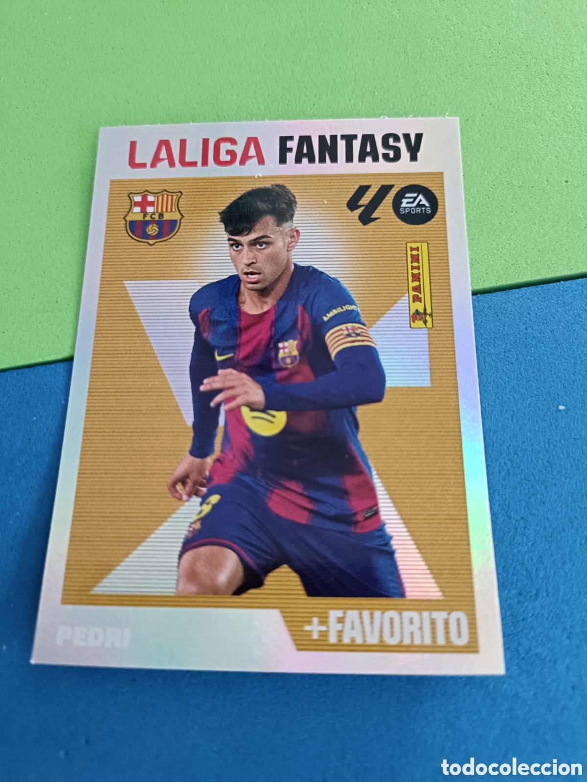 Cromos de f&uacute;tbol: Panini cromos stickers Liga este 2026 2027 26 27 - Fantasy 7 Pedri Barcelona