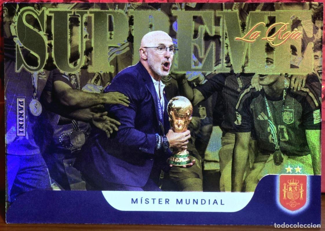 Cromos de f&uacute;tbol: Mister Mundial Supreme Insert Panini Club Pasion Espa&ntilde;a S8 Luis De La Fuente