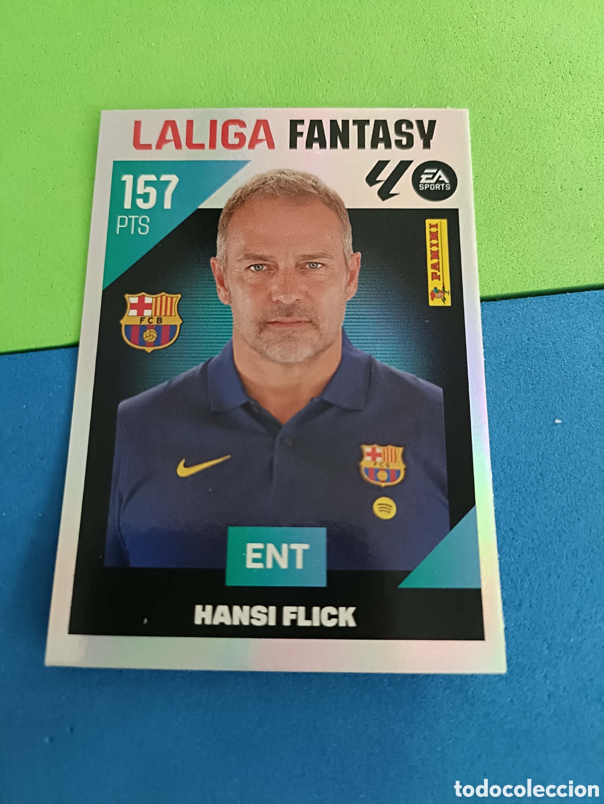 Cartes &agrave; collectionner de Football: Panini cromos stickers Liga este 2026 2027 26 27 - Fantasy 1 Hansi Flick Barcelona