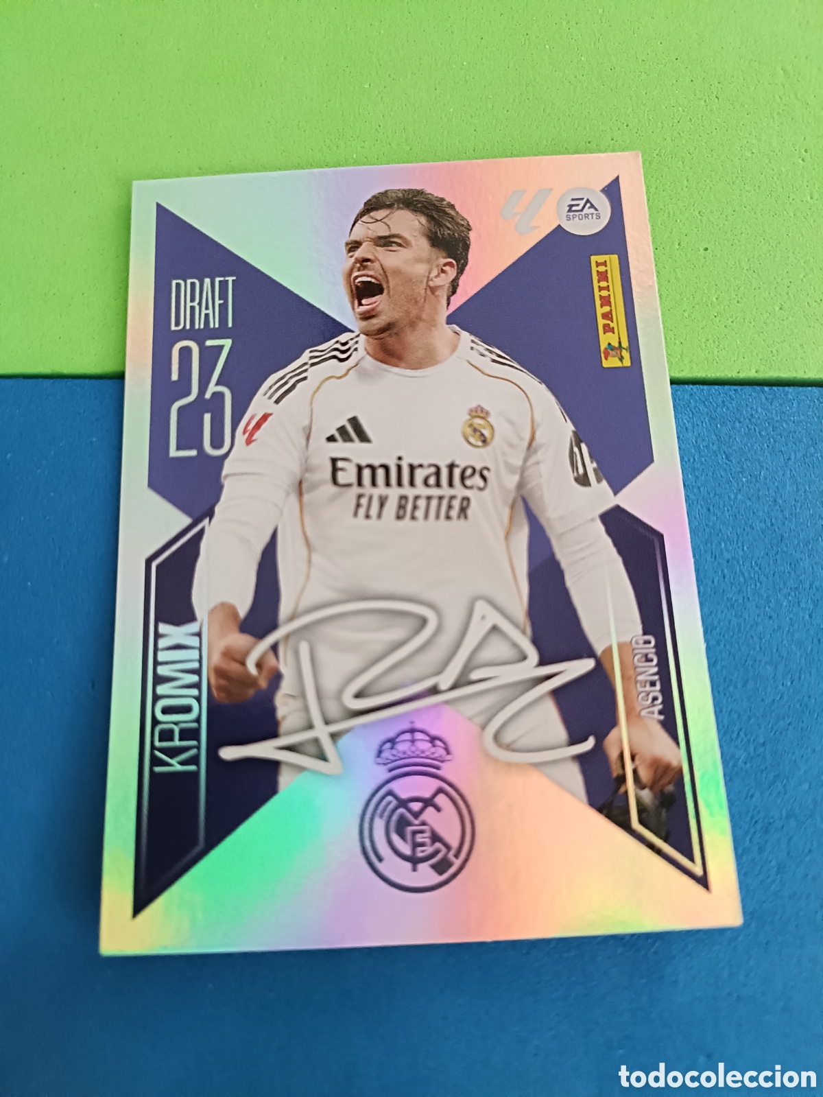 Cromos de f&uacute;tbol: Panini cromos stickers Liga este 2026 2027 26 27 - Kromix K1 Asencio