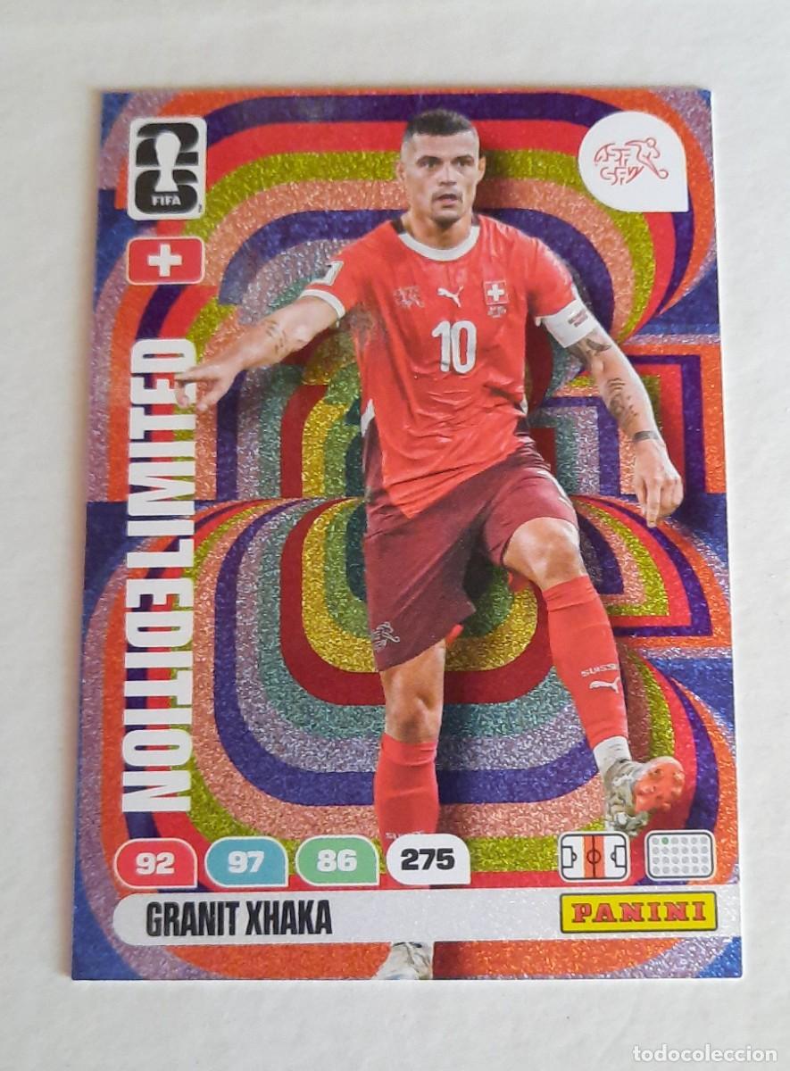 Cromos de f&uacute;tbol: Granit Xhaka , Suiza Limited Edition,World Cup 2026
