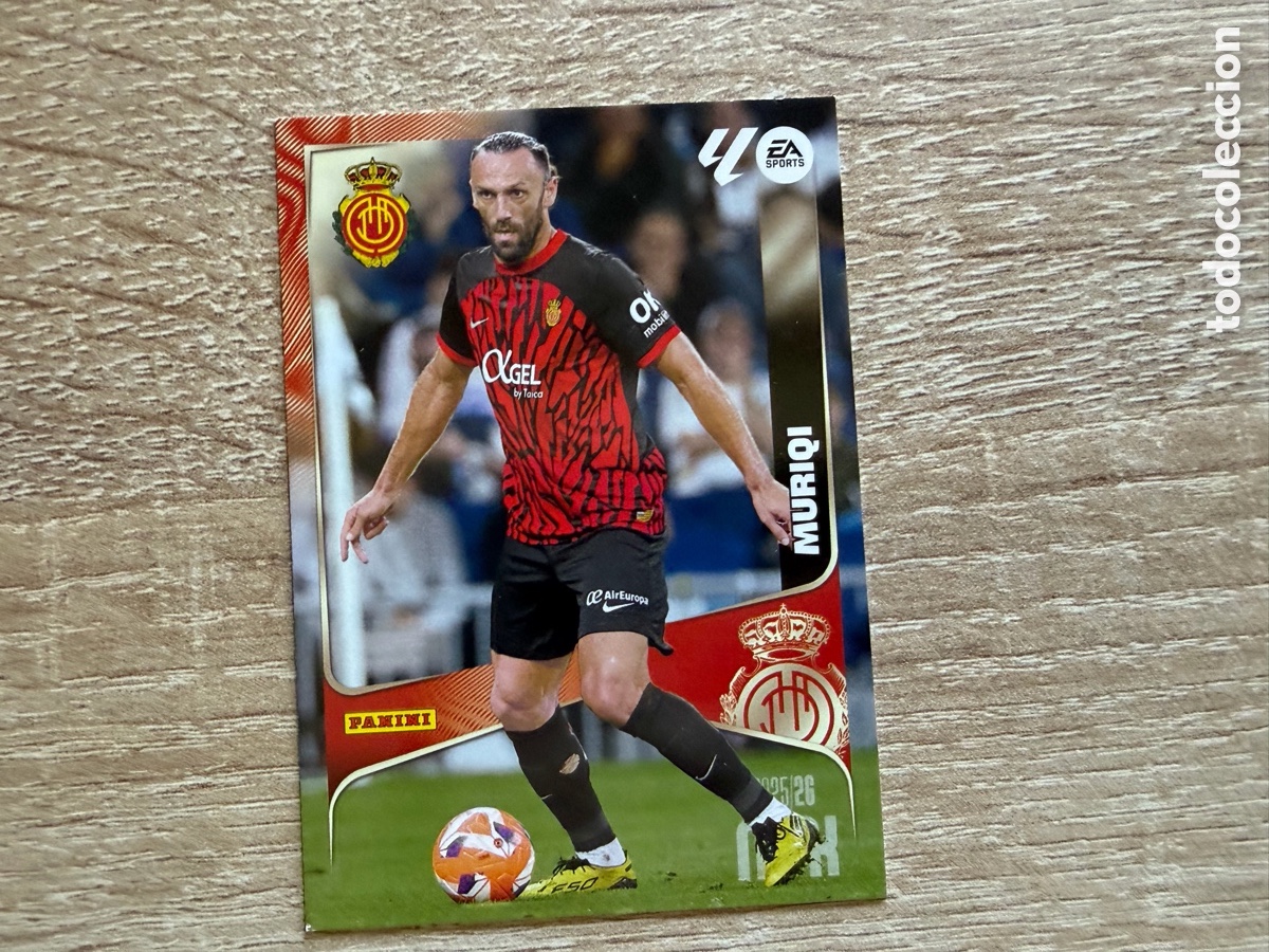 Cromos de f&uacute;tbol: MURIQI MEGACRACKS MGK 2025 2026 25 26 RCD MALLORCA