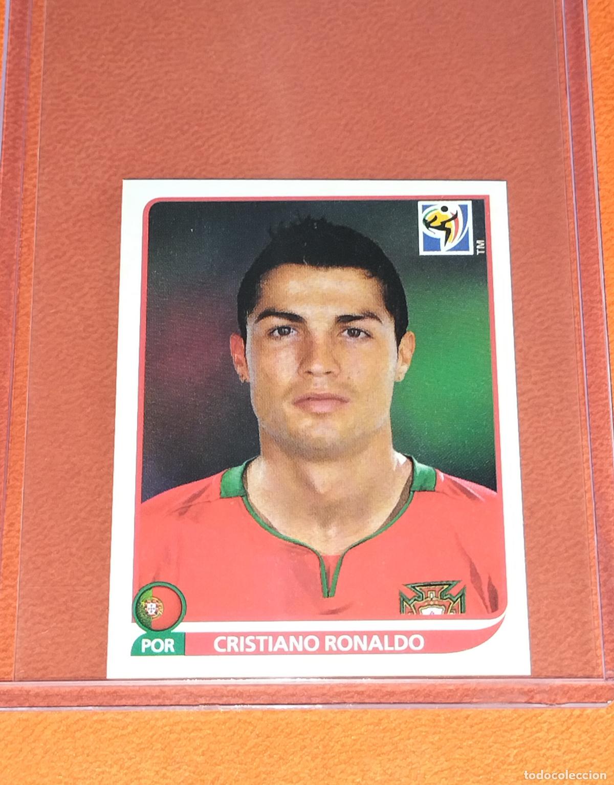 Cromos de f&uacute;tbol: 559 CRISTIANO RONALDO PORTUGAL STICKER MUNDIAL FUTBOL FIFA WORLD CUP SOUTH AFRICA 2010 PANINI