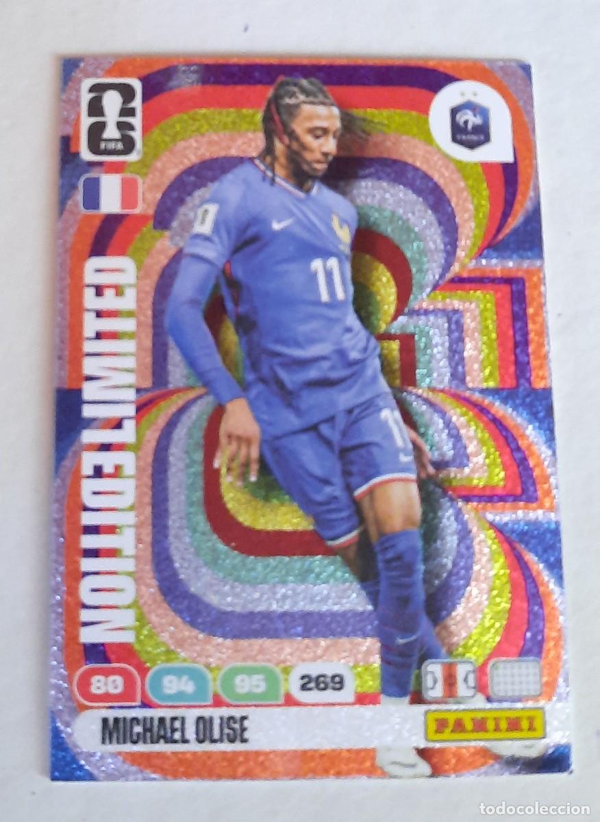 Cromos de f&uacute;tbol: Michael Olise, Francia Limited Edition,World Cup 2026