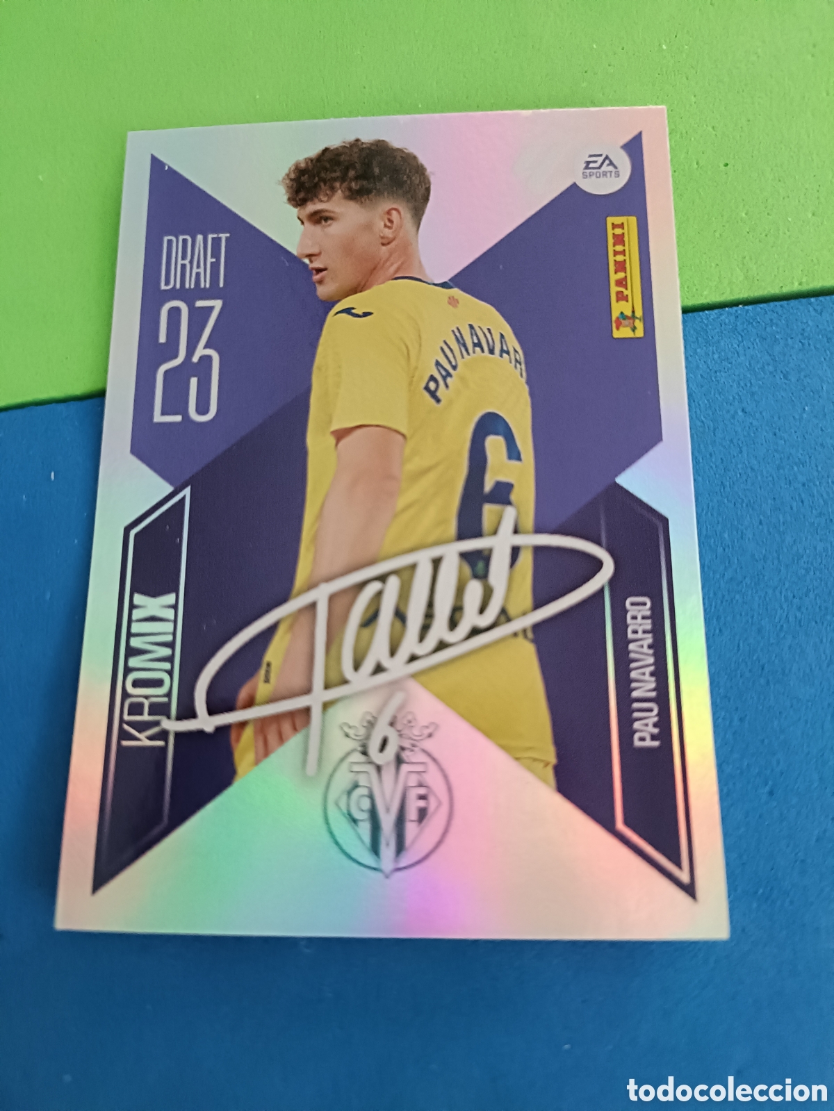 Cromos de f&uacute;tbol: Panini cromos stickers Liga este 2026 2027 26 27 - Kromix K18 Pau Navarro
