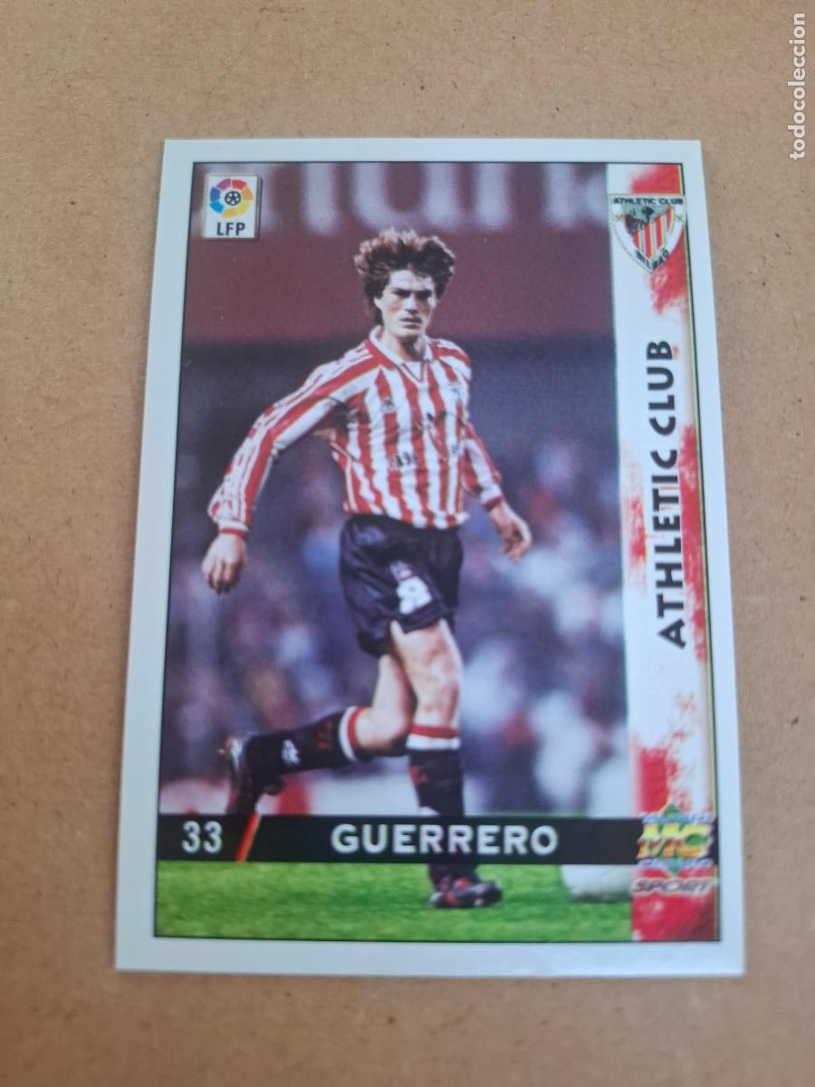 Cromos de f&uacute;tbol: MUNDICROMO 98 99 1998 1999 - 33 GUERRERO - ATHLETIC CLUB