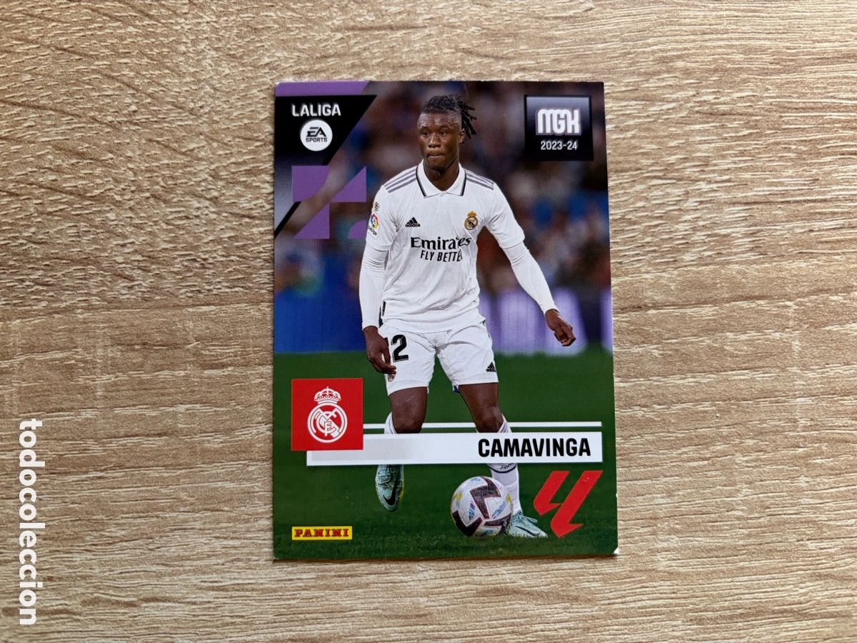 Cromos de f&uacute;tbol: 243 CAMAVINGA MEGACRACKS MGK 2023 2024 23 24 REAL MADRID
