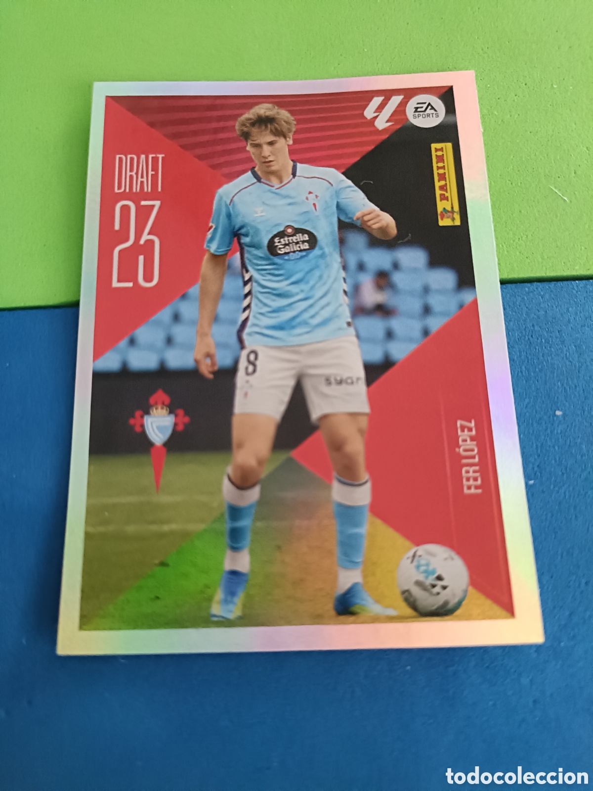 Cromos de f&uacute;tbol: Panini cromos stickers Liga este 2026 2027 26 27 - DRAFT 7 Fer L&oacute;pez