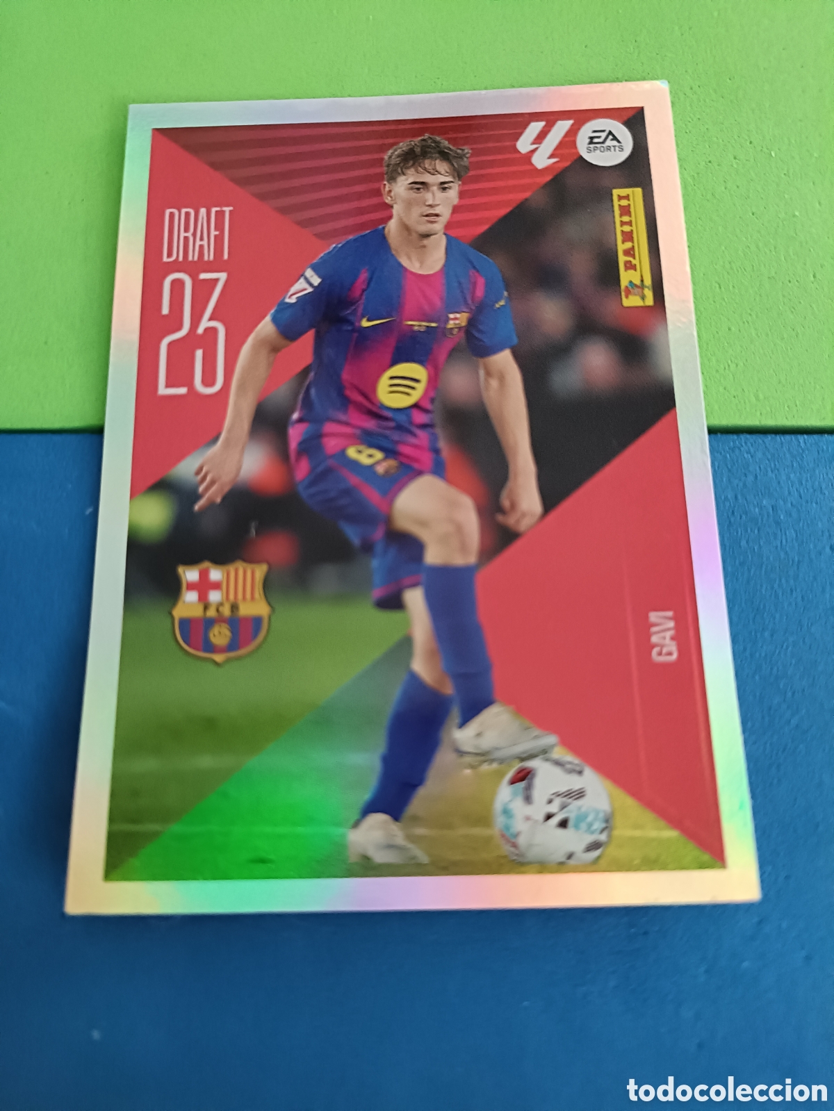 Cromos de f&uacute;tbol: Panini cromos stickers Liga este 2026 2027 26 27 - DRAFT 8 Gavi Barcelona
